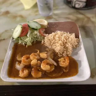 Shrimp Diabolo
