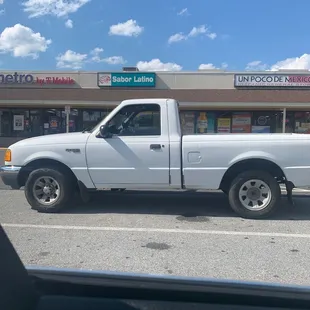 The front of the restaurant