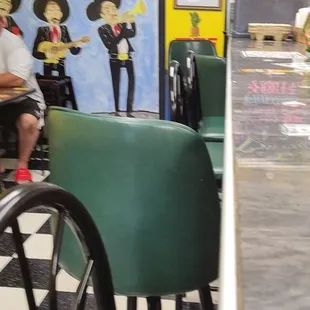 Bright colorful decor