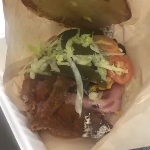 The Spanish Cuban Sandwich