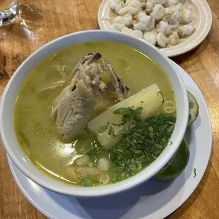 Sopa de gallina