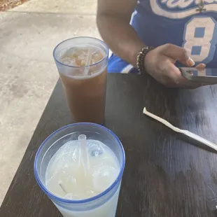 Tamarind and soursop juice