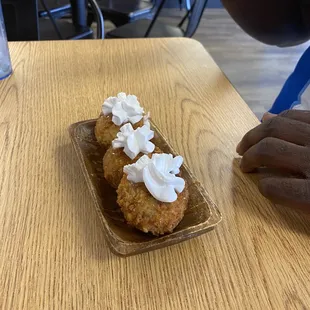 Fried cheescake