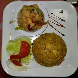 Conch with garlic and mofongo was on point.