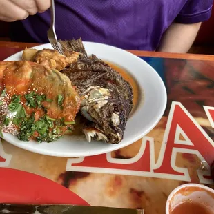 Amazing food from their lunch buffet