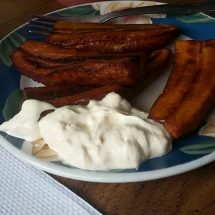 Fried plantains