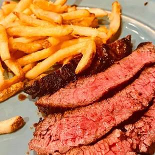 steak and french fries
