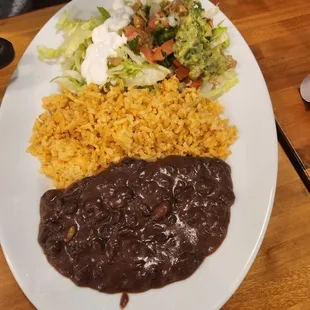 Sides of rice &amp; beans