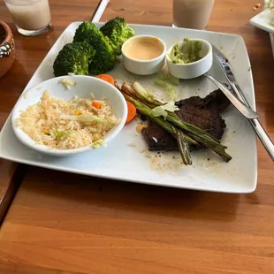 I couldn't even finished my food