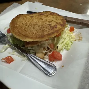 Chicken Fajita Gordita