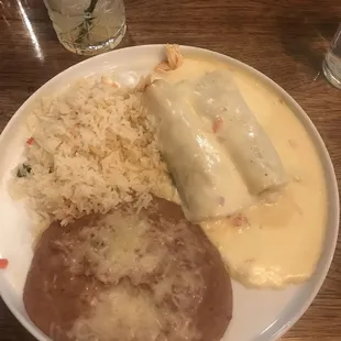 Seafood Enchiladas