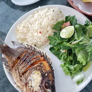 Crispy tilapia