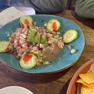 Ceviche de pescado