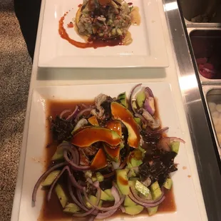 Tuna Ceviche Tostada