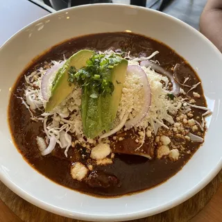 Mole Rojo Picante Plate