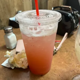 Strawberry agua fresca