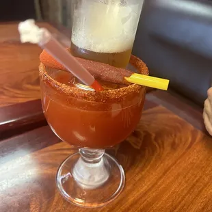 oysters and mussels, drink