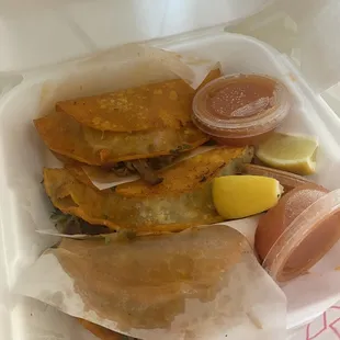 They call them Quesatacos which is basically quesabirrias