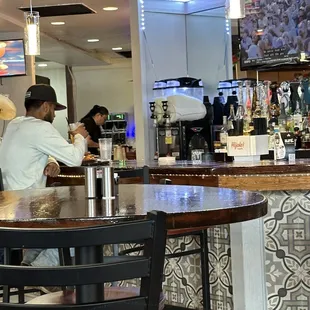 Bar area