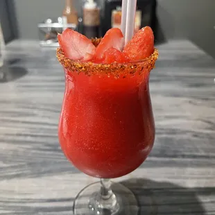Margarita de fresa