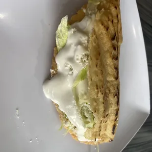 Simple but oh so delicious carne asada quesadilla