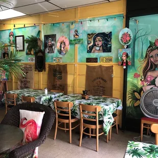 Seating indoor - carry out only at this time though 7/2022