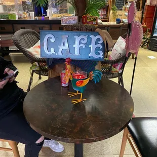 Awesome decor with the wife.