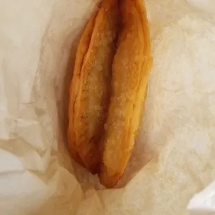 Chicken empanadas (from a terrible angle, just trust me and get some)