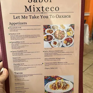 New menu rolling out soon