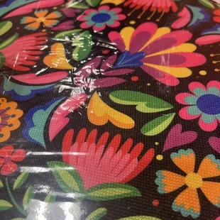 The embroidered table Cloths