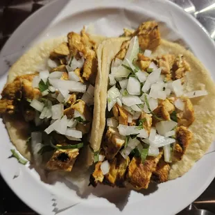 Tacos de pollo