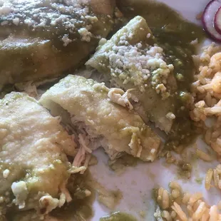 Chicken Enchiladas