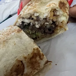 Suadero Burrito