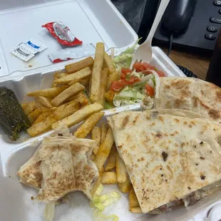 Asada quesadilla