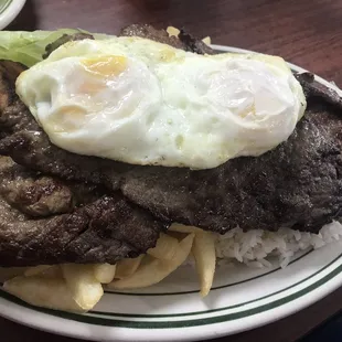Bistec a Lo Pobre