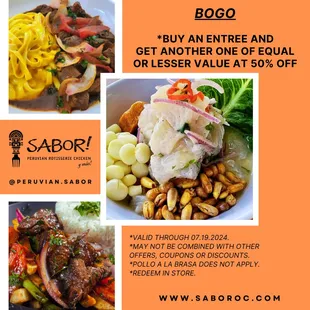 BOGO @ 50% OFF