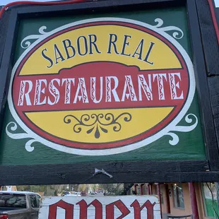 Front of restaurant