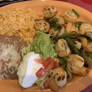 Shrimp Fajitas