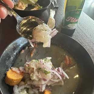 Grouper ceviche