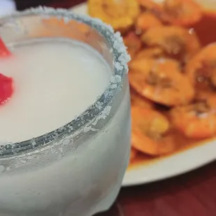 Margarita and Cajun Boiled Shrimp