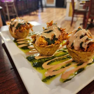 Tostones rellenos