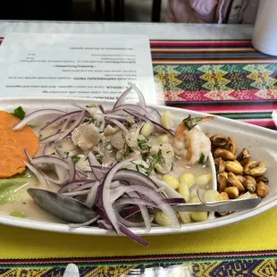 Mixed ceviche