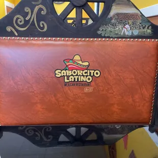 Authentic dining tables, and chairs, that tie in, the great ambience.