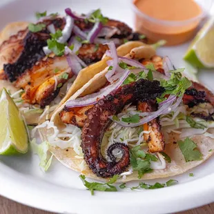 Pulpo Taco (Tender Octopus Taco)