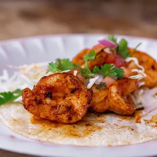 Taco Dorado De Camaron