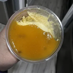 Passion fruit &quot;mousse&quot;