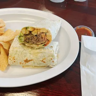 California Rib Eye Burrito
