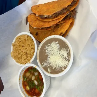 Birria Taco Plate