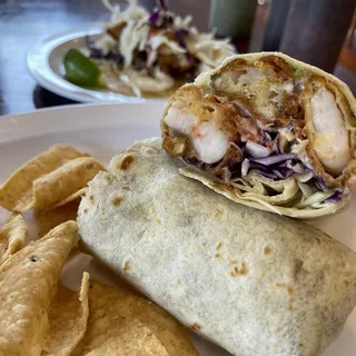 Ensenada Shrimp Burrito