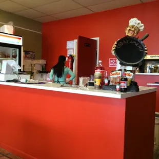 Very pleasant interior.